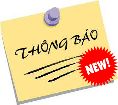 THÔNG BÁO